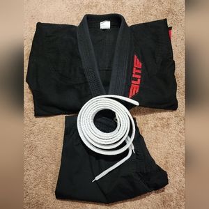 Kids BJJ Gi with White Belt - Elite Sports [Size C2]